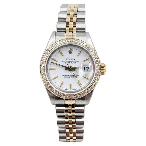 damen rolex datejust model nummer 6917 3 33|rolex 69173 diamond bezel.